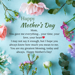 Mom you gave me everything - Alluring Beauty Necklace