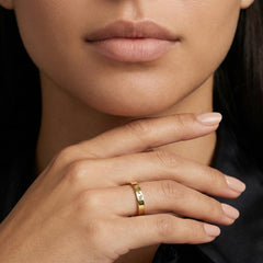 Personalized Engraved Women's Ring – A Message She'll Treasure Forever