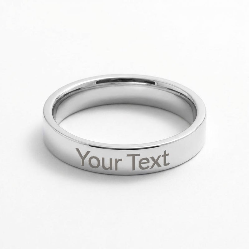 Personalized Engraved Women's Ring – A Message She'll Treasure Forever