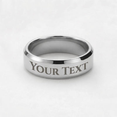 Custom Engraved Men's Ring – A Message He'll Carry Every Day