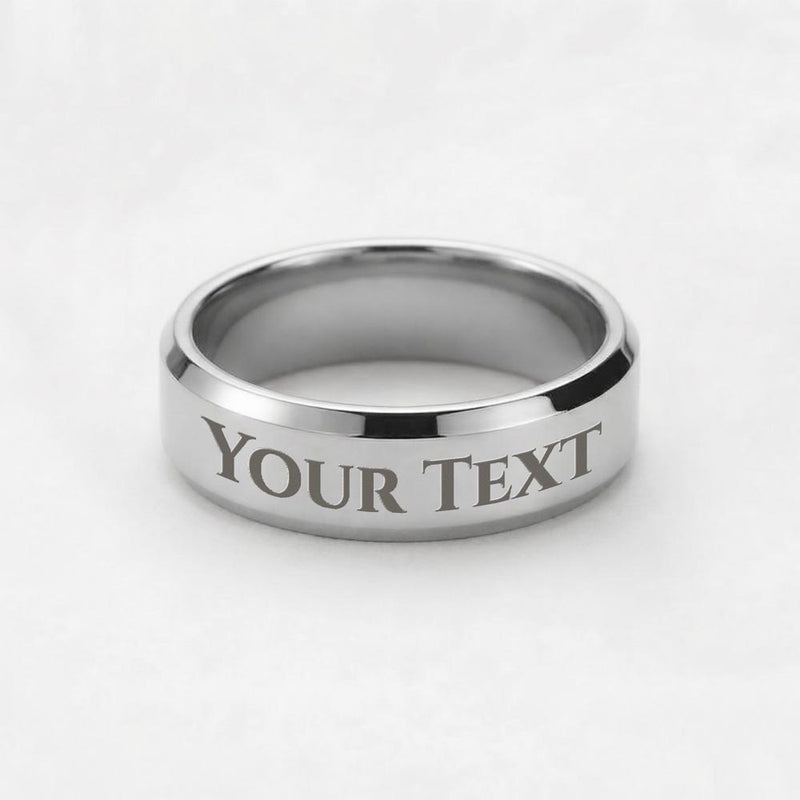Custom Engraved Men's Ring – A Message He'll Carry Every Day