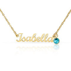Their Name. Their Birthstone. Their Story – A Necklace They’ll Treasure Forever ✨