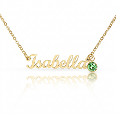 Their Name. Their Birthstone. Their Story – A Necklace They’ll Treasure Forever ✨