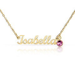 Their Name. Their Birthstone. Their Story – A Necklace They’ll Treasure Forever ✨