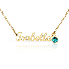 Their Name. Their Birthstone. Their Story – A Necklace They’ll Treasure Forever ✨