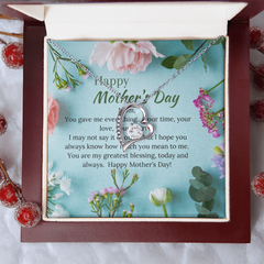 Mom you gave me everything - Heart Necklace