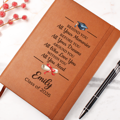 Behind You, Before You, Within You – Personalized Graduation Journal 🎓