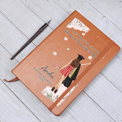 I Trust The Next Chapter Personalized Graduation Journal 🌸
