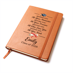 Behind You, Before You, Within You – Personalized Graduation Journal 🎓