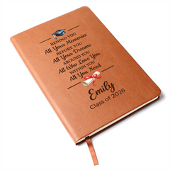 Behind You, Before You, Within You – Personalized Graduation Journal 🎓