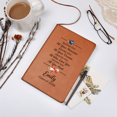 Behind You, Before You, Within You – Personalized Graduation Journal 🎓