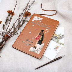 I Trust The Next Chapter Personalized Graduation Journal 🌸