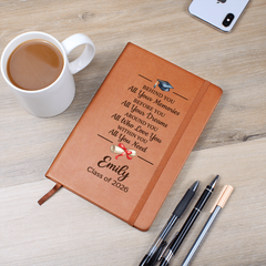 Behind You, Before You, Within You – Personalized Graduation Journal 🎓