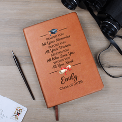 Behind You, Before You, Within You – Personalized Graduation Journal 🎓