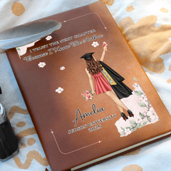 I Trust The Next Chapter Personalized Graduation Journal 🌸