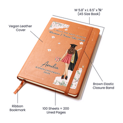 I Trust The Next Chapter Personalized Graduation Journal 🌸