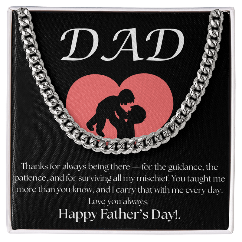 To Dad - Cuban Link Chain