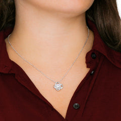 I’ve Loved You My Whole Life – Love Knot Necklace for Mom 💖