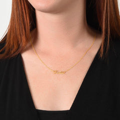 Custom Name Necklace – A Gift Made Just for Them 💖