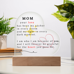 Mom-you're my anchor