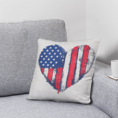 Proud Heart, Proud Home Pillow