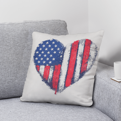 Proud Heart, Proud Home Pillow
