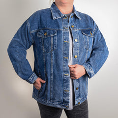 Women's USA Eagle Denim Jacket – Bold & Fearless
