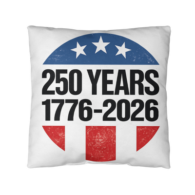 America 250 Years of Freedom Commemorative indoor/outdoor Pillow