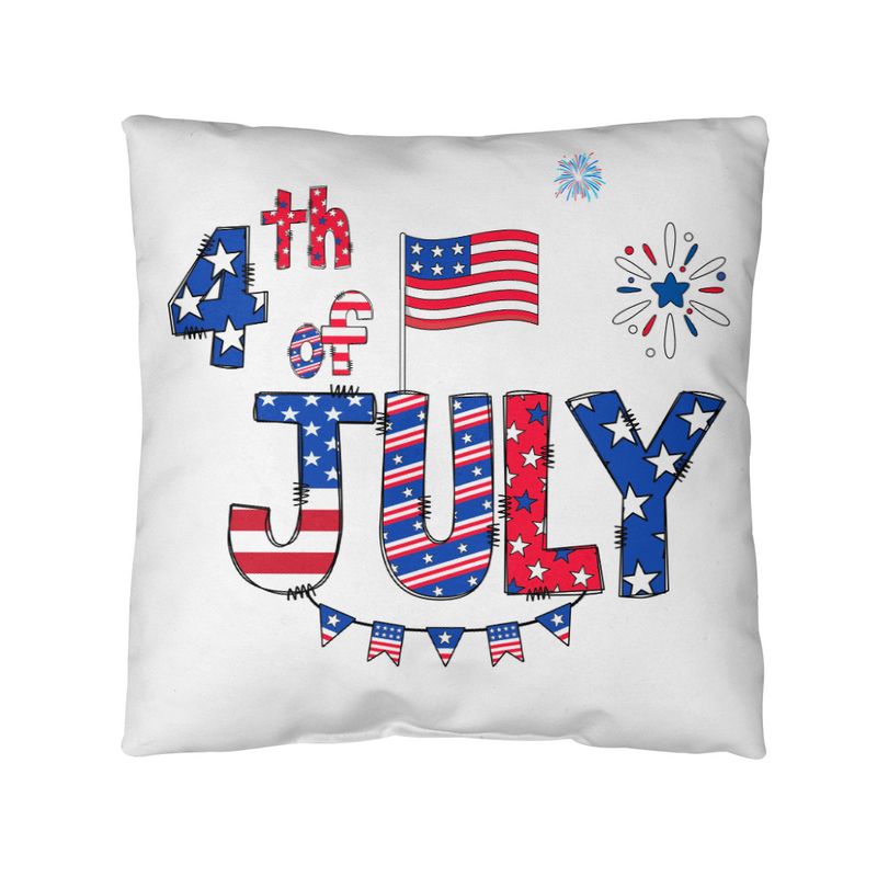Stars, Stripes & Summer Nights Pillow