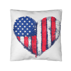 Proud Heart, Proud Indoor/Outdoor Pillow