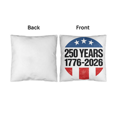 America 250 Years of Freedom Commemorative indoor/outdoor Pillow
