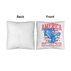 Proud American Eagle Patriotic indoor/outdoor Pillow