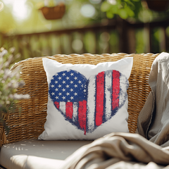 Proud Heart, Proud Indoor/Outdoor Pillow