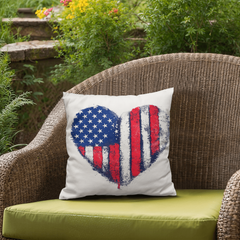 Proud Heart, Proud Indoor/Outdoor Pillow