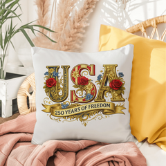 Elegant America 250th Anniversary Pillow ✨🇺🇸