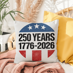 America 250 Years of Freedom Commemorative indoor/outdoor Pillow