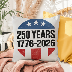 America 250 Years of Freedom Commemorative indoor/outdoor Pillow