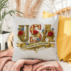 Elegant America 250th Anniversary Pillow ✨🇺🇸