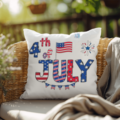 Stars, Stripes & Summer Nights Pillow