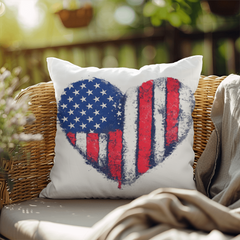 Proud Heart, Proud Indoor/Outdoor Pillow