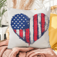 Proud Heart, Proud Indoor/Outdoor Pillow