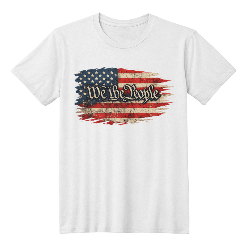 We The People – A Nation Built on Freedom Tee