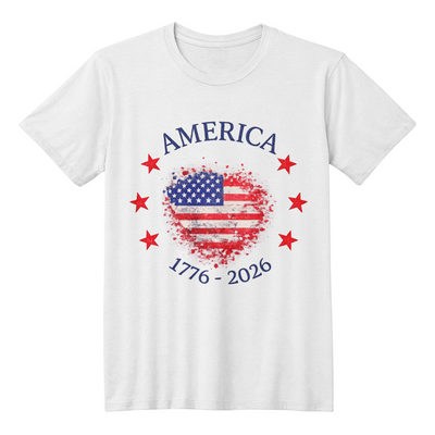 America 250th Anniversary Tee – 1776–2026
