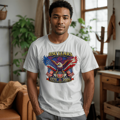 250 Years of Freedom Celebration Tee – 1776–2026