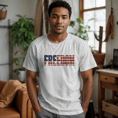 Freedom Flag Tee – Bold American Pride