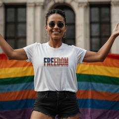 Freedom Flag Tee – Bold American Pride