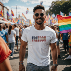 Freedom Flag Tee – Bold American Pride