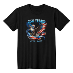 250 Years of Freedom Tee – American Eagle 1776–2026