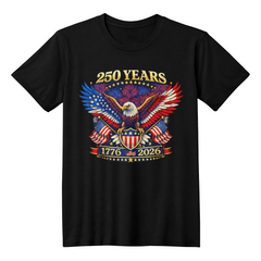 250 Years of Freedom Celebration Tee – 1776–2026