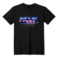 KCUF Music in BLK - T-shirt